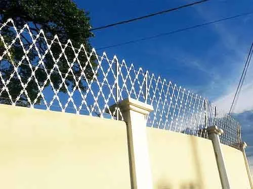 Instalação de cerca laminada